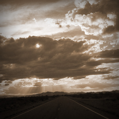 Endless New Mexico Desert Highways and Skies